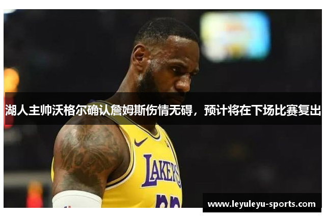 湖人主帅沃格尔确认詹姆斯伤情无碍，预计将在下场比赛复出